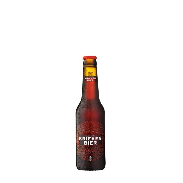 Krieken lager, meggyes belga kézműves sör – 0,33 lit. eldobható üveg