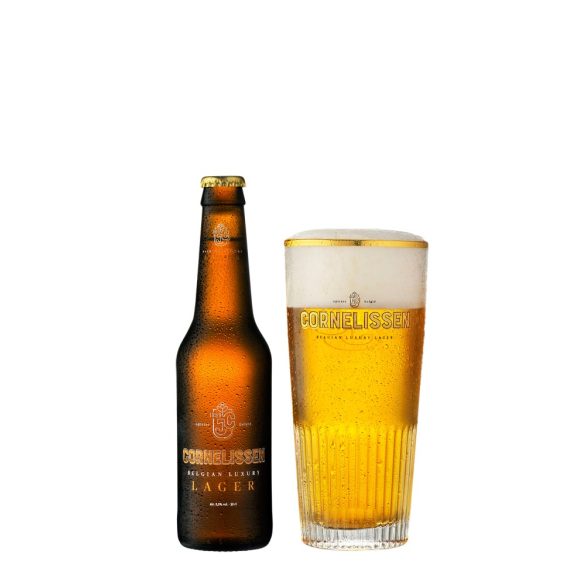 Cornelissen Luxury Lager, belga kézműves sör - 0.33 lit. eldobható üveg