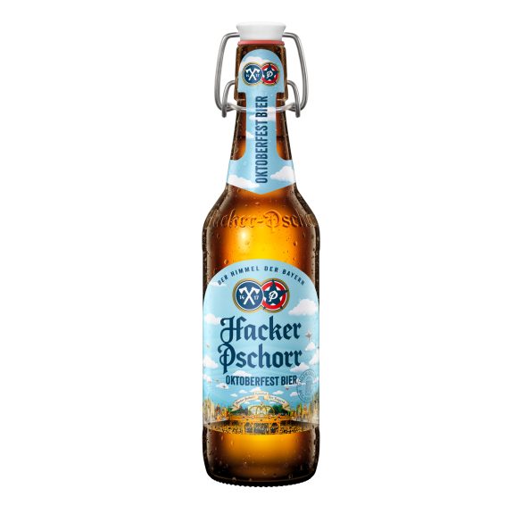 Hacker Pschorr Oktoberfest sör 0,5 lit. csatos üveges BETÉTDÍJAS termék