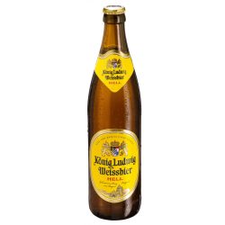   König Ludwig Hefe Weissbier szüretlen búzasör 0,5 Lit. eldobható üveges