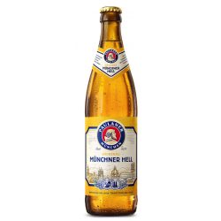   Paulaner  Münchner Hell lager, világos sör - 0,5 lit. betétdíjas üveges