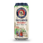   Paulaner Hefe Weissbier, szűretlen búzasör - 0,5 lit. dobozos