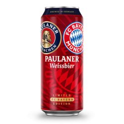   Paulaner FC Bayern limitált kiadású búzasör 0,5L dobozos