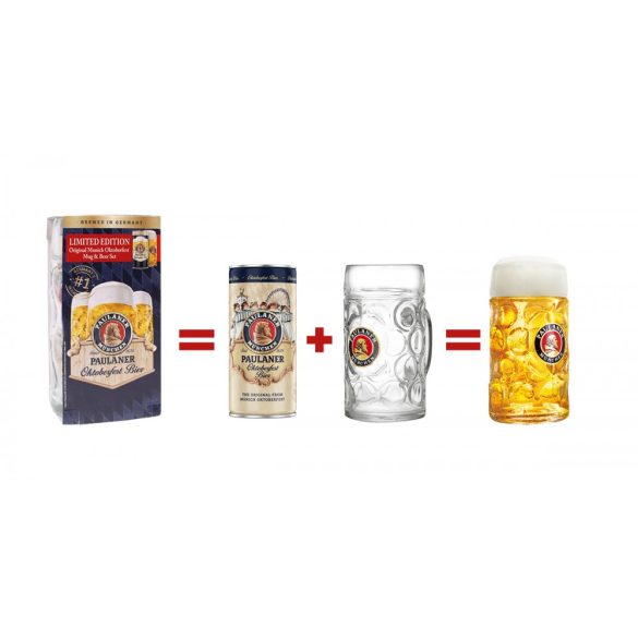 Paulaner Oktoberfest 1literes szett (szezonális)