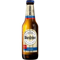   Warsteiner Fresh alkoholmentes világos sör, 0,33 lit. egyutas termék