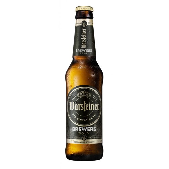 Warsteiner Brewers Gold 0,33L eldobható üveges