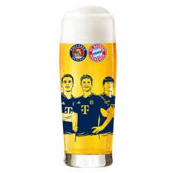 PAULANER FC BAYERN sörös pohár 0,5 lit.