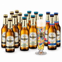   Warsteiner válogatás 1 db ART Collection egyedi 0,3 l. pohárral
