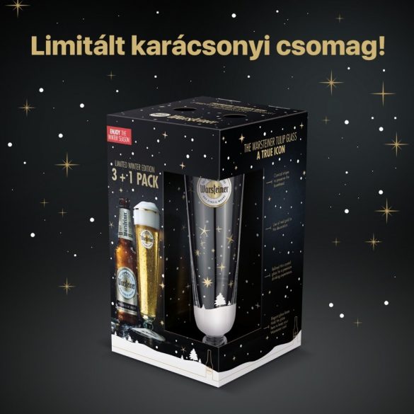 Warsteiner limitált karácsonyi csomag